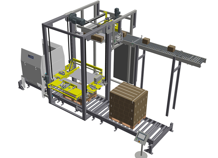 Mill Pallet Loader Palletising | +40 years experience with palletising machines